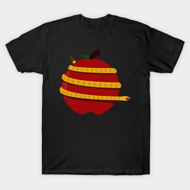 Poison Apple Snake T-Shirt by Sarah's Laptop